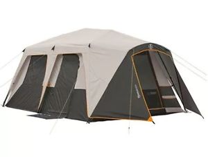 Bushnell Weather Waterproof Tent Person 2 Room 7 Windows Heat Shield Technology