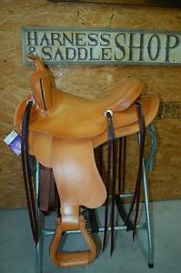 16" G.W. CRATE FLEX PLEASURE SADDLE TRAIL CUSTOM MADE IN AMERICA FREE SHIP 48US