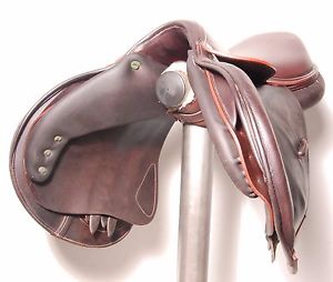 18" DEVOUCOUX SADDLE (SO13854) VERY GOOD CONDITION!! - DWC