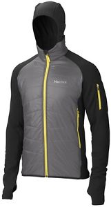 Marmot Mens Climber della montagna Hybrid Giacca, cinder