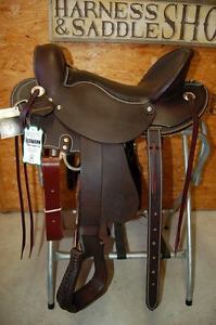 16" G.W. CRATE NATURAL PERFORMER SADDLE FREE SHIP NEW MADE IN ALABAMA USA