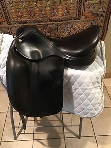 Amerigo Dressage Saddle 17.5" N - Black