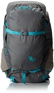 Kelty, Zaino PK 50 Trailogic Backpack, Grigio (Grau/Viridian), 61 x 30 x 25 cm