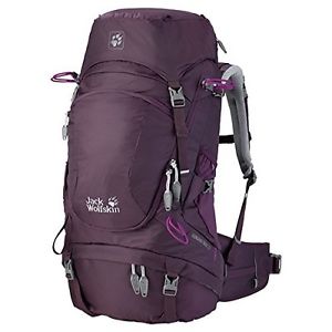 Jack Wolfskin, Zaino Donna Highland Trail 35, Viola (Grapevine), Taglia unica