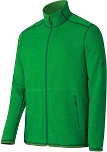 Mammut Polar ML Giacca Uomo, Erl L, verde, in pile per uomini con Look maglia