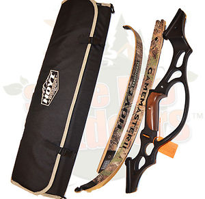 New RH HOYT Gamemaster II Recurve Black Riser RT Xtra Limbs  62" 40lb FREE Ship