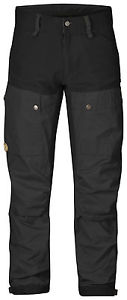 Fjallraven Keb Hose Lange Schwarz verschiedene größen mit Gratis Gewebe Gürtel