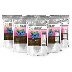 Legacy Premium Foods Freeze Dried Blueberries Fruit Mylar 360 Servings LE6015