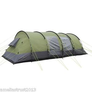 Gelert Horizon 8 Man Tent, Family Tent, Festival Tent, Camping Tent,