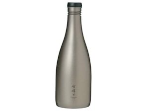 F/S Snow peak Titanium Sake Bottle TW-540 Liquor barrel Outdoors from Japan