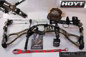 Hoyt Charger 24 to 26.5" 60# RealTree Xtra Compound Bow Full Package