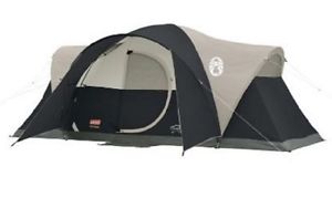 Coleman Montana 8 Person Family Tent Hiking Camping Outdoor Waterproof Black New