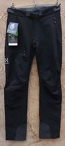 Haglöfs Skarn Winter Pant, warm men's softshell trousers, black