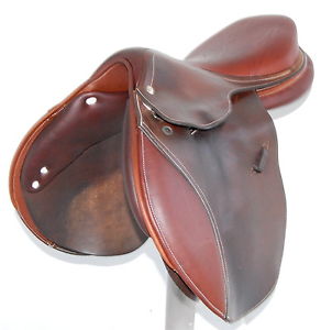 17.5" HERMES SADDLE (SO8692) NEW SEAT AND BILLETS!! - DWC