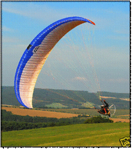 MacPara Velvet Powered Paraglider Wing for Paragliding