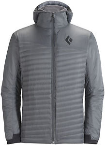 Black Diamond Hot Forge Hybrid Hoody - Men's-Nickel-Small
