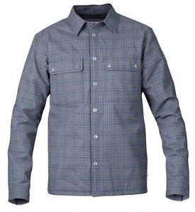 Fjäll Räven Övik Padded Shirt, Winter Men's long sleeve Shirt, Padded