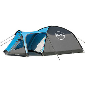 High Colorado Olokot 4 Personen Zelt Kuppelzelt mit Vorzelt Camping NEU