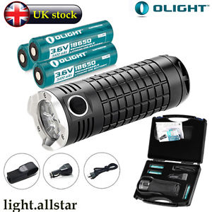 Olight SRMINI Intimidator II 3xCREE XM-L2 LEDS 3200 Lumens 3x18650 Flashlight