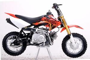 Coolster QG-213A 110cc Fully Auto  Mini Size Kids Dirt Bike Orange