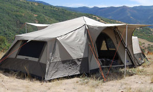 Turbo Tents 17' x 10' 6 - 10 Pop Tents Camping Family Fast & Easy Supreme 6 NEW