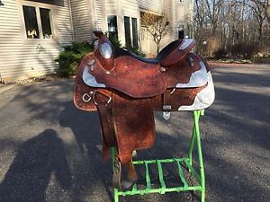 Tex Tan Imperial Western Show Saddle 16in