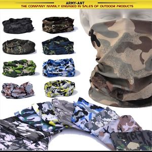 Free Shipping WHOLESALE Multi Scarf Neck Bandana Mask Heardwear Hat Tubular Camo