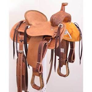 New! 12" Classic Kids Saddles Ranch Saddle Code: SA-CKRA-12