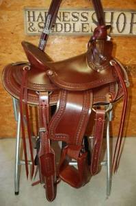 16" G.W. CRATE WADE ROPER SADDLE NEW FREE SHIP ARBUCKLE MADE IN ALABAMA USA