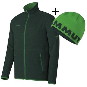 POLAR JACKET MEN + WendeMütze SET, forest, Midlayer,Fleece-, Skitouren- u. Wande