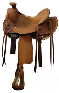 12 Inch Youth Western Ranch Saddle - Showman - Wade Hardseat