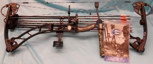 ELITE ENERGY 35 BOW W/ QUIVER, SIGHT, STABILIZER, ARROWS, ARROW REST (GR1019481)