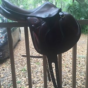 16.5 In 0AA Devoucoux Chiberta Saddle