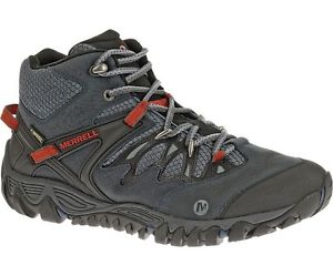 Merrell All Out Blaze Mid Gore Tex Men, blue wing, Trekking Multisport shoes