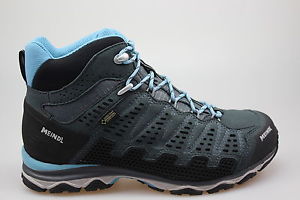 Meindl X-SO 70 Lady MID GTX, Trekkingstiefel Gore-Tex, anthrazit/azur, 3985-31
