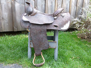 Rios Saddle Makers Sterling Accented Western Saddle Phoenix AZ "Bonny" 16"?