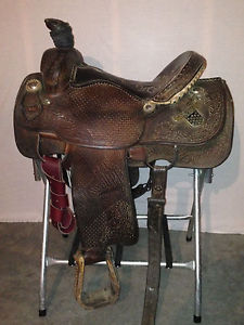 15" Double J Roping Saddle
