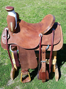17" Spur Saddlery Ranch Roping Saddle (Roper) Made in Texas