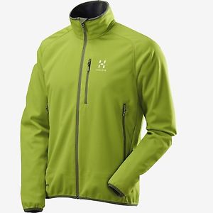Haglöfs Mistral Jacket Men, Size M, Windstopper soft shell for Men, lime green