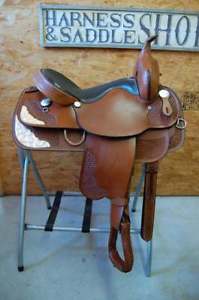 16" G.W. CRATE PLEASURE SADDLE NEW FREE SHIP TRAIL 15 Y MADE IN ALABAMA USA