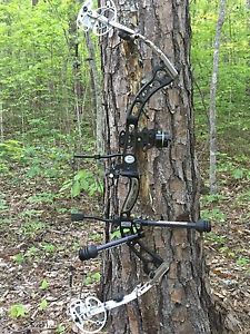 Elite Pure Left Hand Snow Camo Compound Bow Loaded Hha Qad