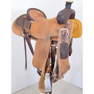 Used 16" Coolhorse Saddles Ranch Saddle Code: UCOOL16RANCHER14