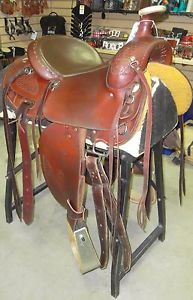 2-804 15" CO SADDLERY LR TRAIL SADDLE