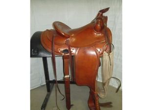 15" Wyeth Saddlery Ranch Saddle #3 616 1