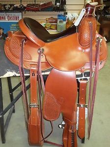 15" NEW COLORADO SADDLERY L + R TRAIL SPECIAL SADDLE #3 756 4