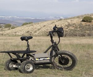 QuietKat Hunter 48V 20AH Lithium Ion Battery Electric Off Road Hunting Vehicle