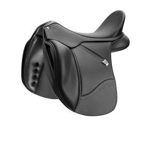 Bates Isabell Dressage Saddle CAIR- Black- Various Sizes- FREE ACCESSORIES