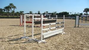 Aluminum Horse jump set full ring of 12-14 brand new jumps new course with cups