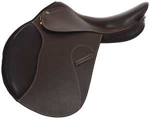 HDR Memor-X Close Contact Saddle - Aust Nut -17" Med Tree - FREE ACCESSORIES