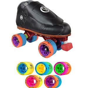 VNLA Blackout Arius Morph -  Quad Speed Derby Skates Ladies Size 4-13